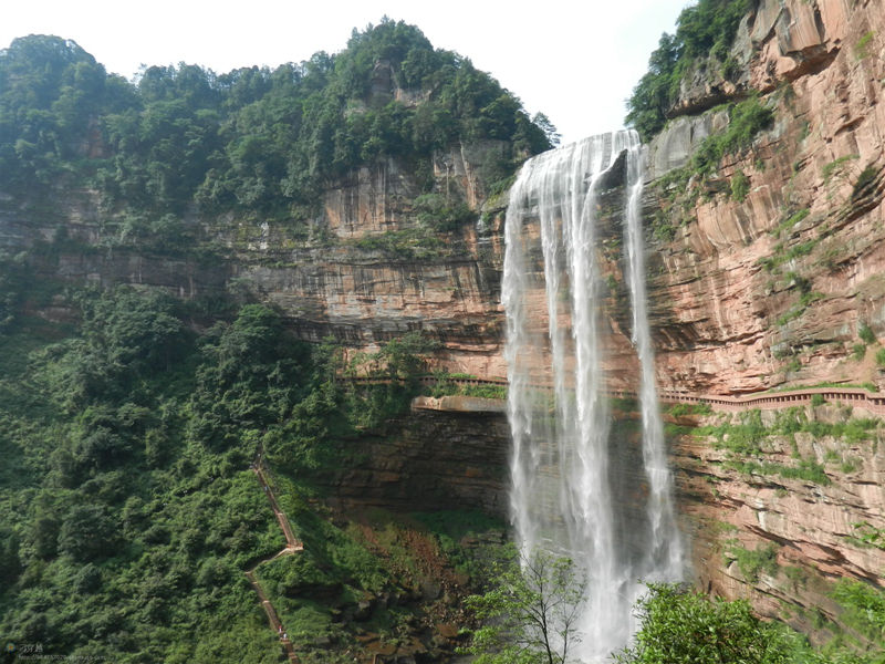 22个中国最美最酷瀑布，你去过哪一个--置顶表情